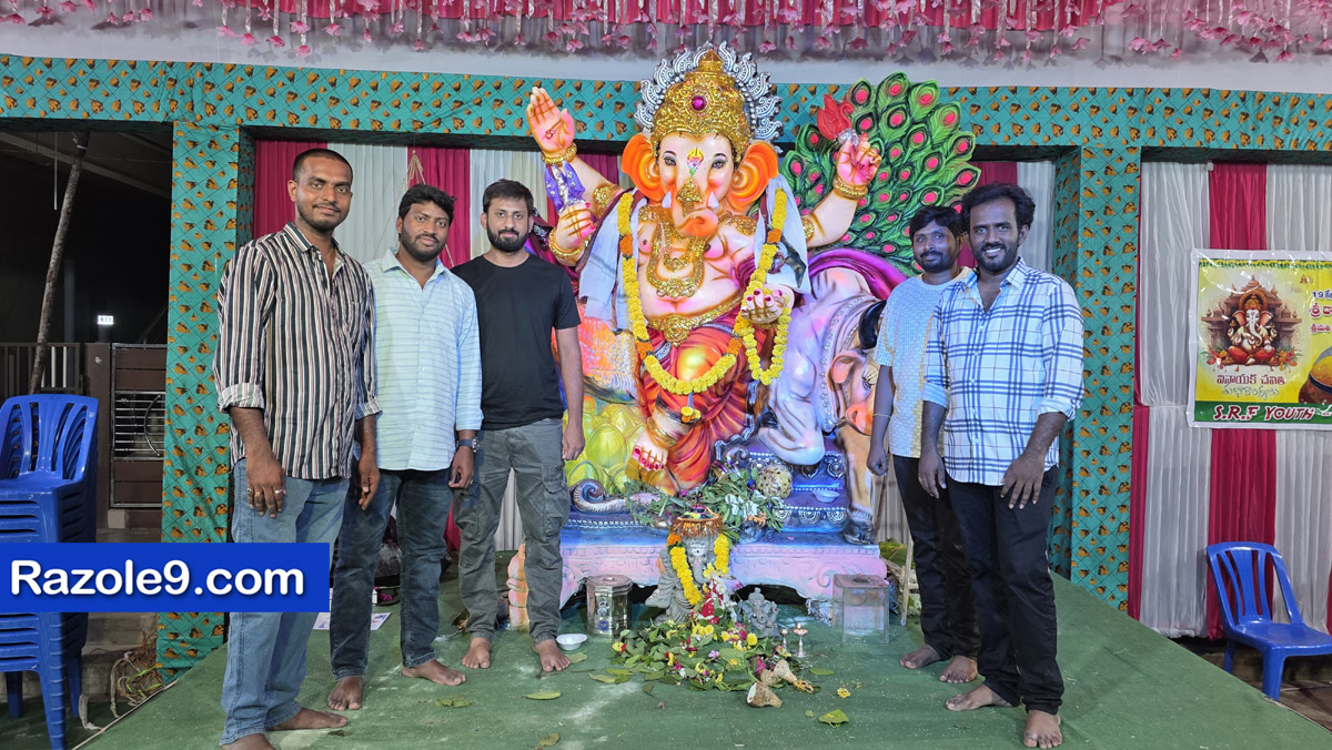 Razole Taluka Ganesh Nimajjanam